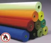 18oz Vinyl Laminated Polyester Fire Resistant Fabric