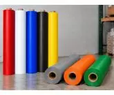 Red 22oz Vinyl Coated Polyester Fabric