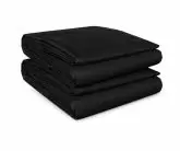 Black Super Duty Fire Retardant Poly Tarps | 20 Mil | Made in the USA | 25