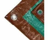 Brown and Green Poly Tarp