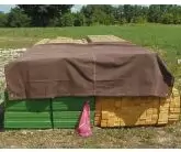 Brown Canvas Tarp