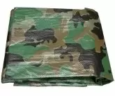 Camo Green Poly Tarp