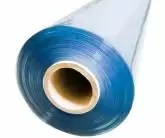 40 Mil Fire Resistant Clear Vinyl Fabric 54" Wide x 50 Yards
