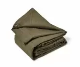 Water Resistant Canvas Tarp with Reinforced Corners 7 x 9 | Sale Tarp