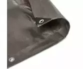 Silver Fire Retardant Poly Tarp