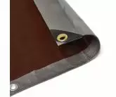 Silver/Brown Poly Tarps 30