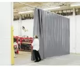 Gray Vinyl Industrial Curtain - 10