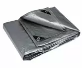 Heavy Duty Silver Poly Tarps