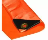 10 x 10 Orange Heavy Duty Poly Tarps | Sale Tarps