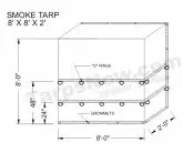 Smoke Truck Tarp
