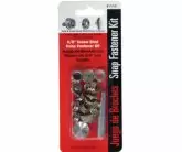 Snap Fastener Kit - 3/8" Screw Stud - 6 Count