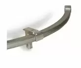 Radius Corner Track Floor Bracket