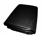 Black Heavy Duty Waterproof Vinyl Tarps | 6