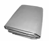 Gray Heavy Duty Waterproof Vinyl Tarp - 24 x 24 - Sale Tarp