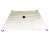 White Drain Tarp / Leak Diverter