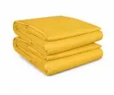 20 Mil Yellow Fire Retardant Poly Tarps | 30 X 30 | USA Made  