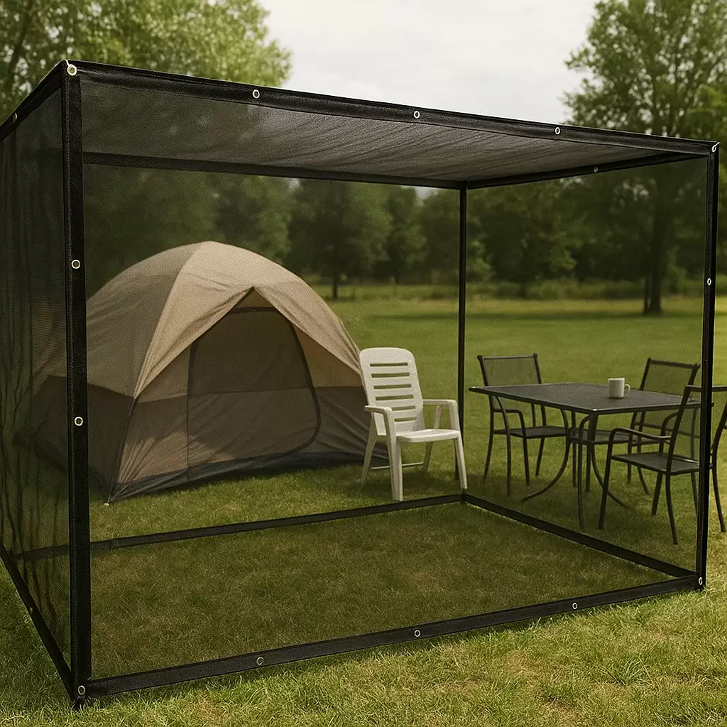 Packing for Bug Season: Using Mesh Tarps and Covers for Insect Defense