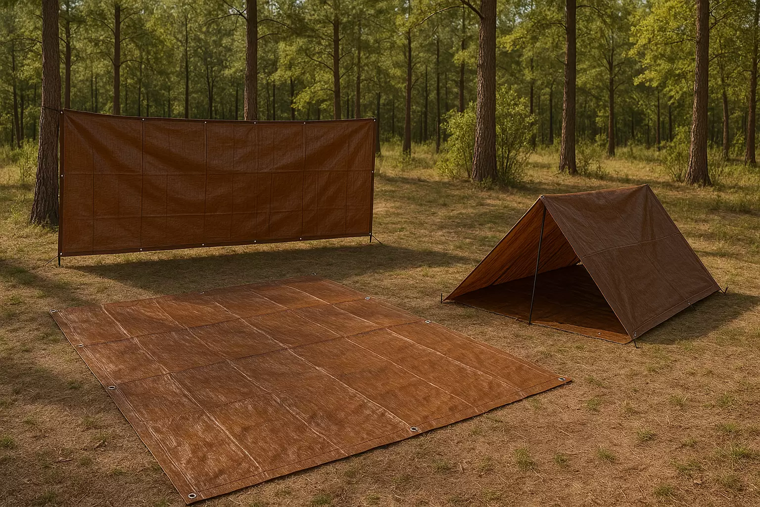 Minimalist Packing and Camping with Lightweight Tarps