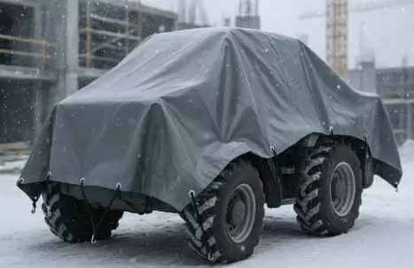 Jobsite Weather Prep: The Role of Waterproof Tarps in Cold and Wet Conditions