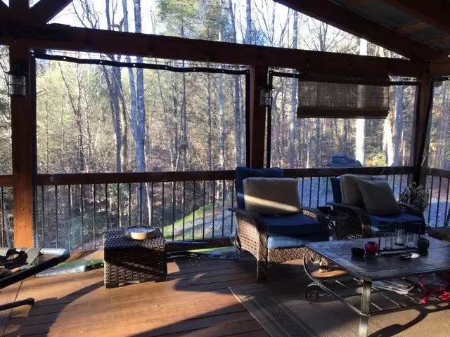 Clear Vinyl Tarps Bring Comfort to your Outside Living Areas during the Fall and Winter