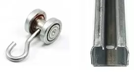 Industrial Curtain Track and Hardware