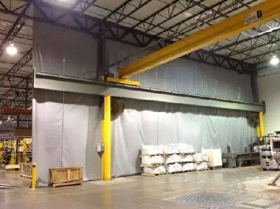 Industrial Curtains Organize, Protect, and Make your Facilities More Profitable 