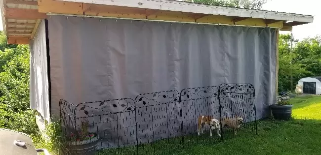 Tarps Around The House