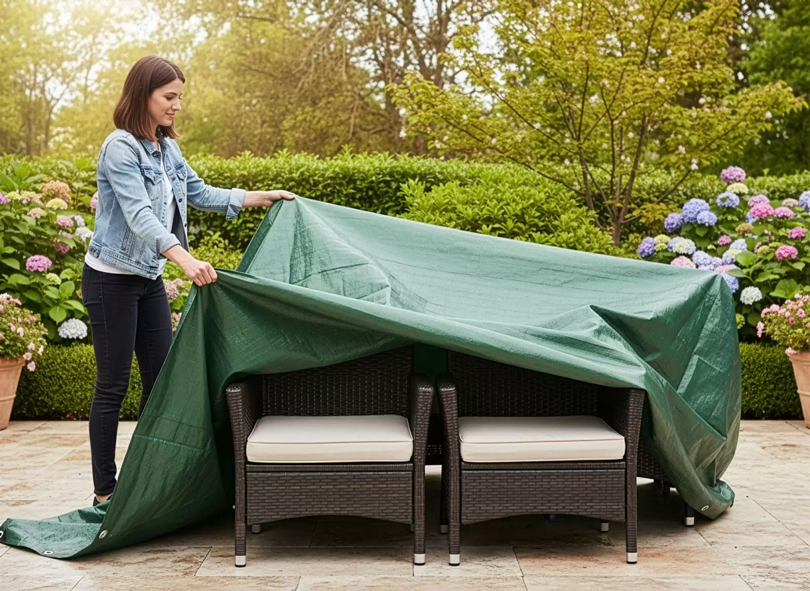 Poly Tarps are Ideal for Fall and Early Winter Storage and Protection