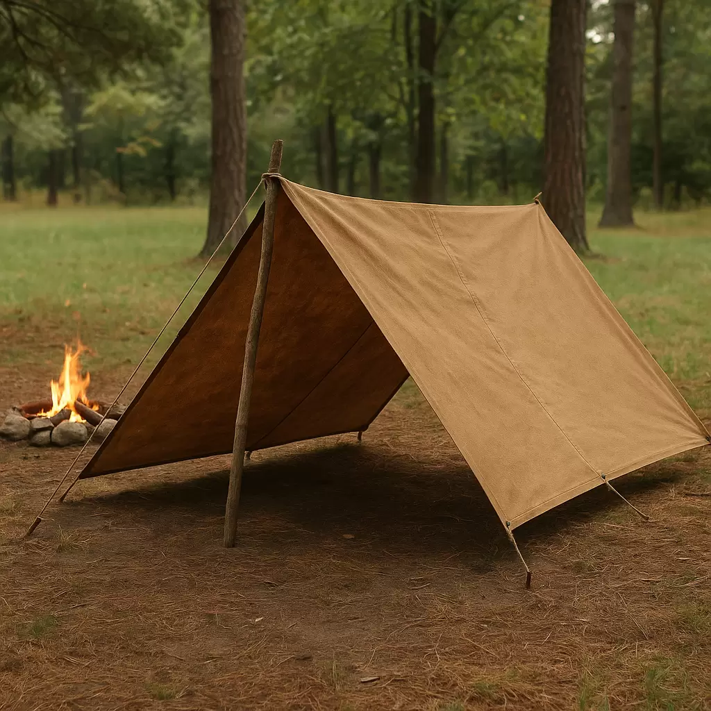 Weather the Wild: Waterproof Canvas Tarps for Rainy Trail Adventures